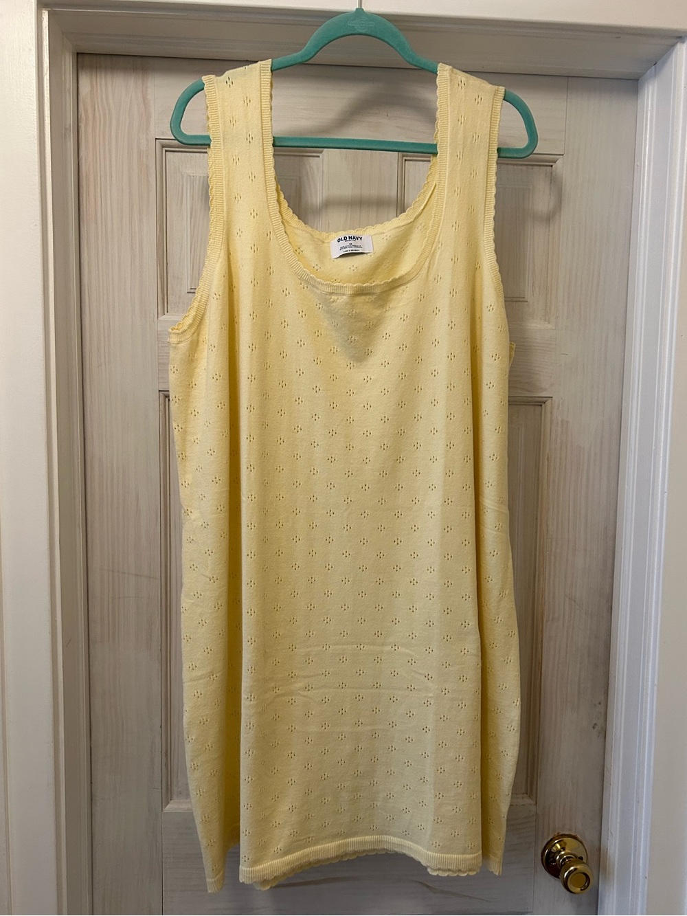 New Old Navy yellow dress 3X